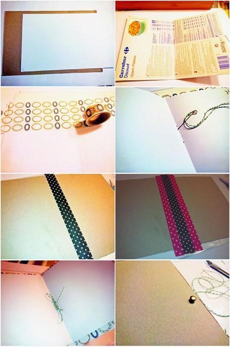 Libreta hecha en casa