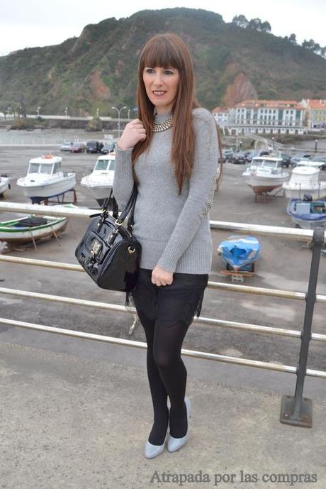 VESTIDO LENCERO Y JERSEY