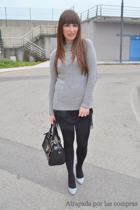 VESTIDO LENCERO Y JERSEY