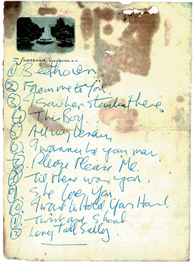 50 años: Primer concierto en EE.UU. - Washington Coliseum - 11 de febrero de 1964 (+Video)