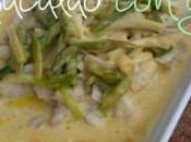 Bacalao ajetes pilpil Thermomix