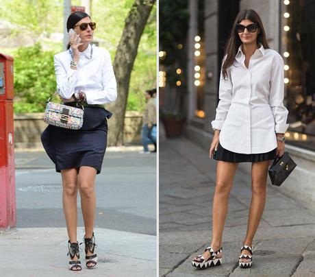 trend report barbara crespo oxford shirt trends fashion blogger outfits celebrities designers collections