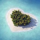 DESDE TIERRA CON AMOR. Paisajes con corazón Isla Tavarua, Fiji