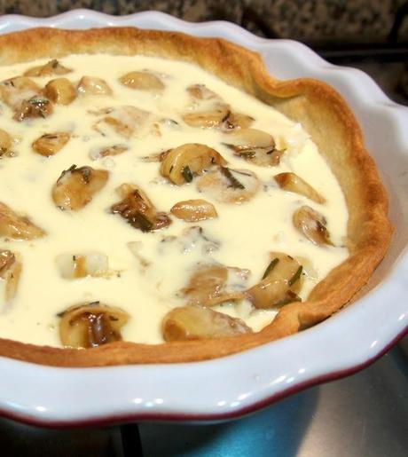 Caramelized Garlic Tart (Tarta de ajos caramelizados)