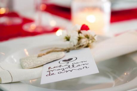 Prepara una súper mesa de San Valentín en casa