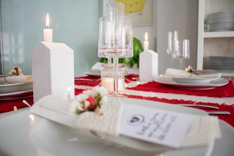Prepara una súper mesa de San Valentín en casa