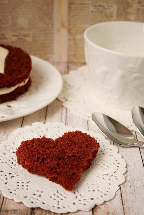 Tarta Red Velvet para San Valentín