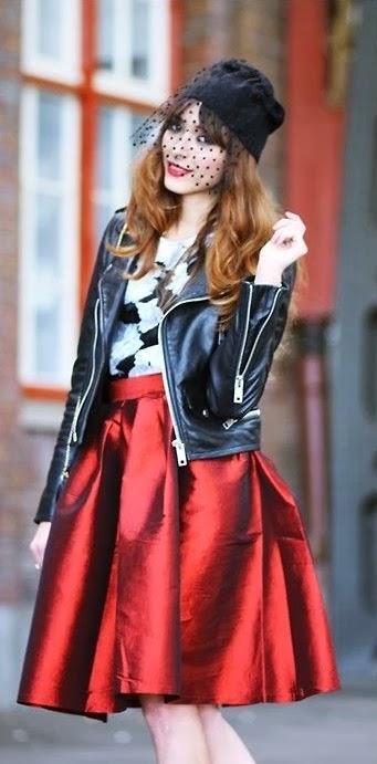 Looks Street: Falda Midi