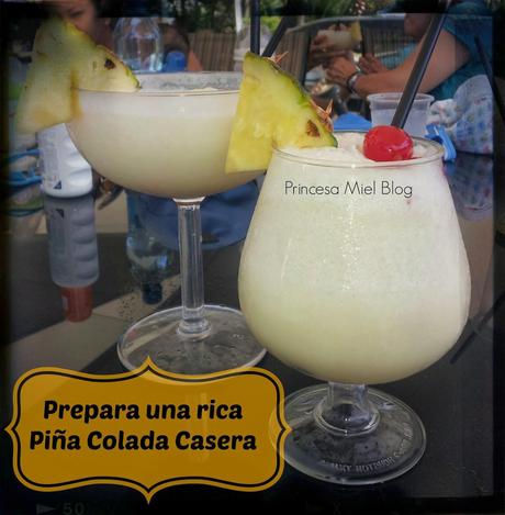 (Recetas) Prepara una rica Piña Colada Casera