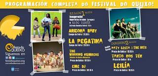 Arizona Baby, Tanto Nos Tén y Eme Dj completan el Festival Do Queixo