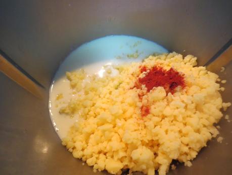 Salsa de queso para dipear