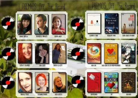 Nominada a los I Premios Off the Record Nominada a los I Premios Off the Record