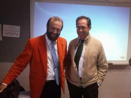 CON JESÚS POVEDA EN EL COLEGIO ALBORADA