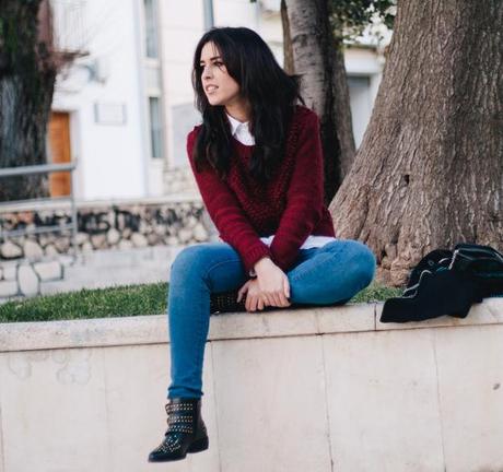 LRG Magazine - BURGUNDY KNIT