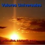 Conocimiento empírico Valores universales