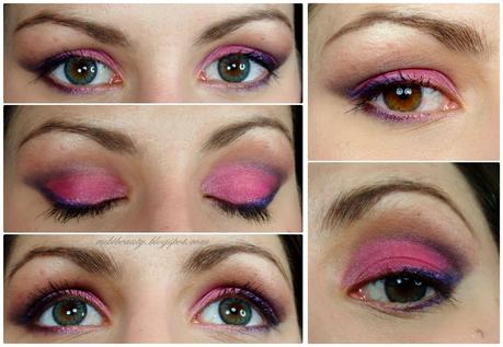 rubibeauty makeup look maquillaje touch of pink ojos lentillas pinky paradise