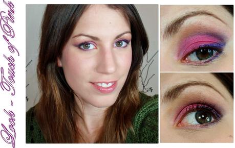 rubibeauty makeup look maquillaje touch of pink pinky paradise