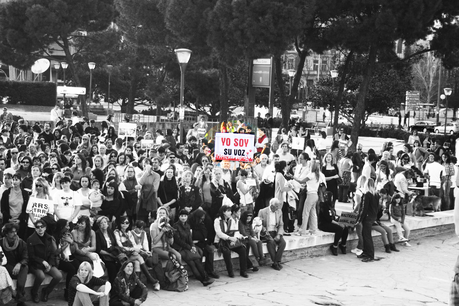 Madrid en Rojo. Blogger Traveller.