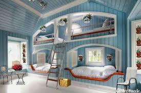 Bellos dormitorios en casa de playa