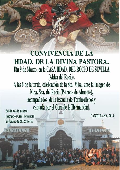Convivencia de la Hermandad de la Divina Pastora de Cantillana en la aldea del Rocío