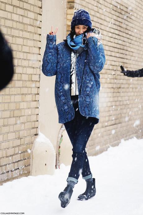 New_York_Fashion_Week-Street_Style-Fall_Winter-2015-eva_chen_beanie-snowstorm-