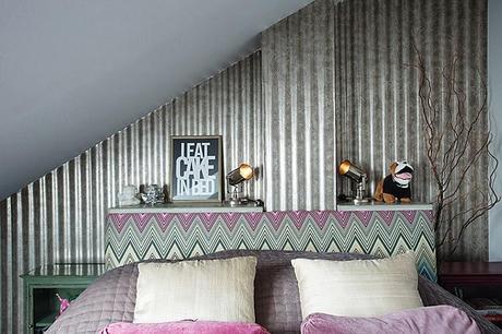 Más nórdico con toques lilas