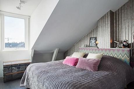 Más nórdico con toques lilas