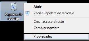 Como eliminar archivos sin pasar por la papelera de reciclaje
