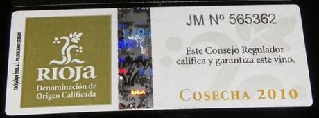 Perfume de Sonsierra Tinto 2010, de Bodegas Sonsierra