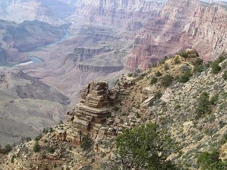 El gran cañón de Colorado. Arizona