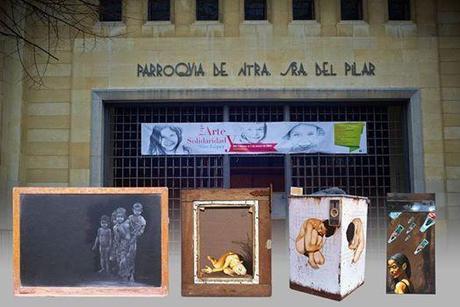 Foto: Exposición: Arte y Solidaridad en la Iglesia de Nuestra Sra del Pilar. c/ Juan Bravo 40, Madrid. Hasta el 2 de Marzo. Horario: de lunes a domingo de 9'00 a 13'00 y de 18'30 a 21'00.