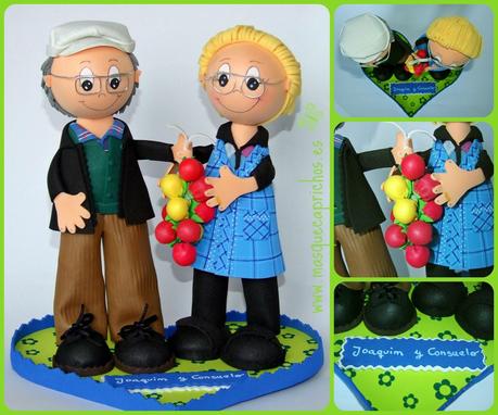 Pareja fofuchos personalizada