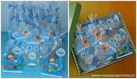 Detalles para el bautizo de Niko