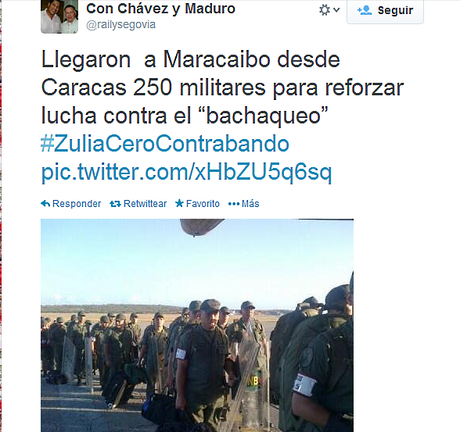 Llegan soldados cubanos apoyo de Maduro