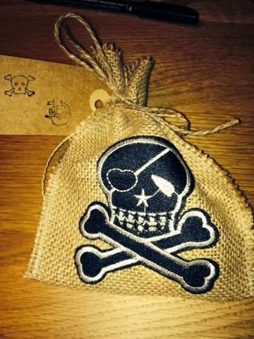 DIY Bolsas para chuches de Piratas