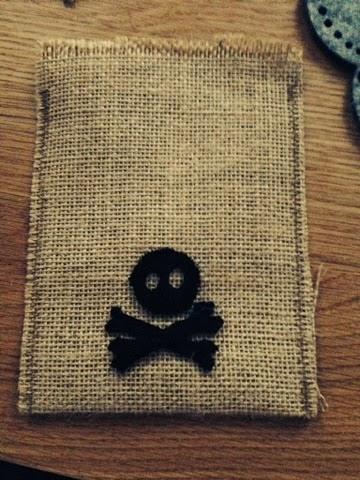 DIY Bolsas para chuches de Piratas