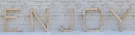 WE Archdesign y sus Letras de Madera.