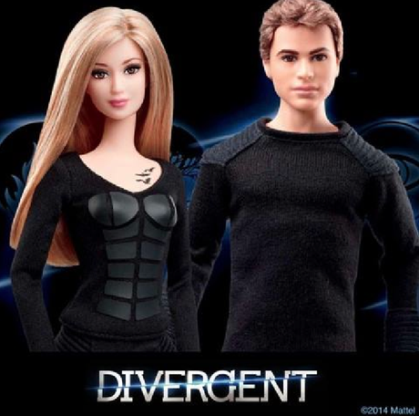 Merchandising de Divergente! ¡Tris y Cuatro llegan al mundo Barbie! -  Paperblog