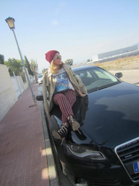 LOOK308-17.2.20138:15CASUAL STYLE: STRIPES TROUSERS.¡¡Hol...