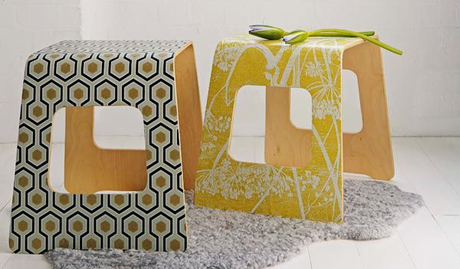 10 Ideas para utilizar papel pintado (sin ser en paredes!)