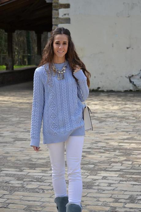 Light blue light colours look