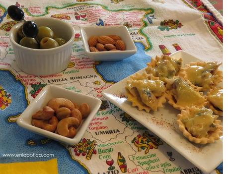 Bocaditos de arenques a la mostaza
