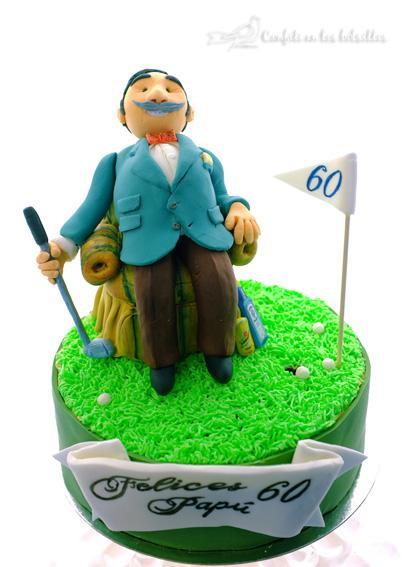 Tarta para el 60 cumpleaños de Papú