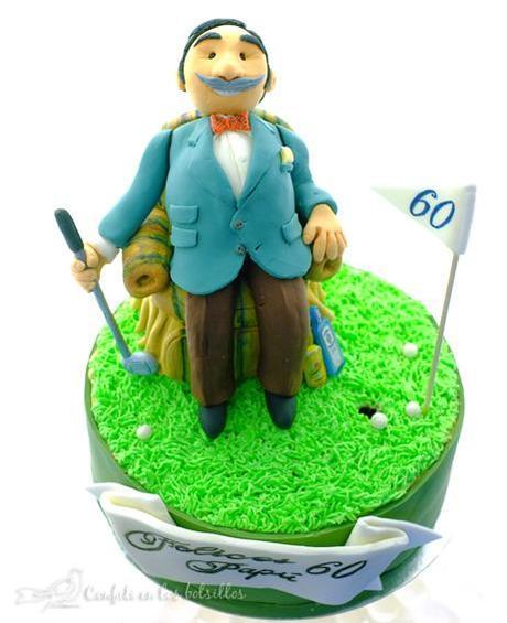 Tarta para el 60 cumpleaños de Papú