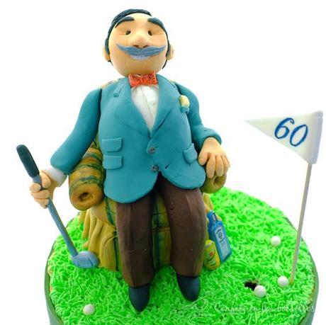 Tarta para el 60 cumpleaños de Papú