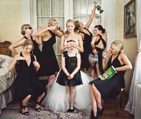 Bodas temáticas… ¡¿Quién dijo yo?! bridesmaids gone wild
