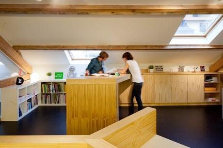 Oficinas de Minale Design Strategy en Bruselas: la madera como clave para afianzar la marca. 20 oficinas minale