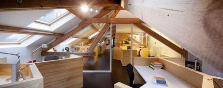 Oficinas de Minale Design Strategy en Bruselas: la madera como clave para afianzar la marca. 19 oficinas minale