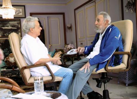 Fidel con Frei Betto