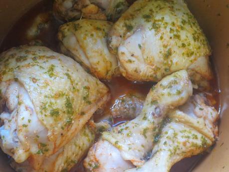 Pollo marroquí olla GM